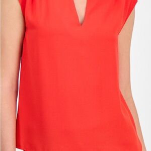 Bar III Vibrant Red Blouse